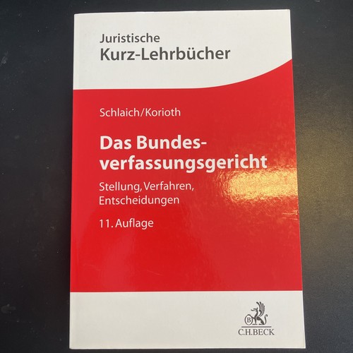 Das bundesverfassungsgericht - das,