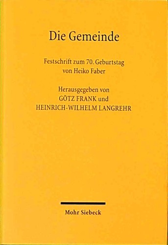 Die gemeinde verfassung - die,