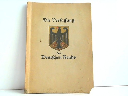 Die verfassung des deutschen - die,