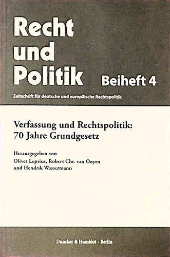 Verfassung und rechtspolitik - und,