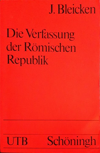 Bleicken die verfassung - j., bleicken.