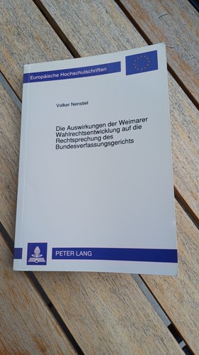 Nenstiel weimarer - nenstiel, "weimarer