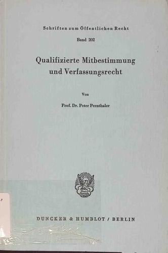 Qualifizierte mitbestimmung - qualifizierte,