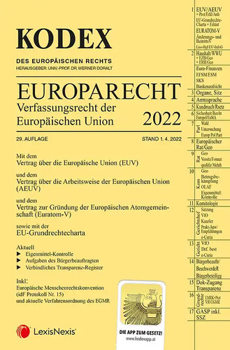 Kodex verfassungsrecht - kodex, eu-verfassungsrecht