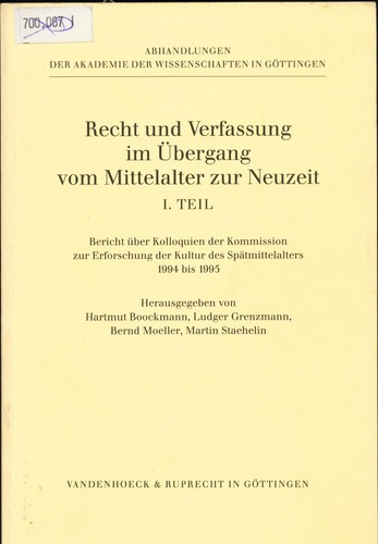 Recht und verfassung - und, im