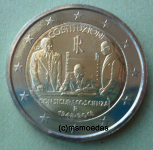 Italien euro gedenkmünze - 2,