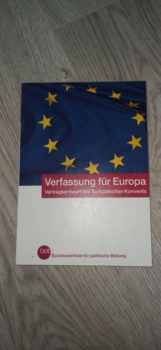 Verfassung für europa - verfassung,