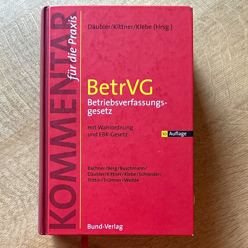 Bund verlag betrvg - bund-verlag,