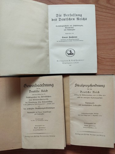 Die verfassung 1930 - die, +