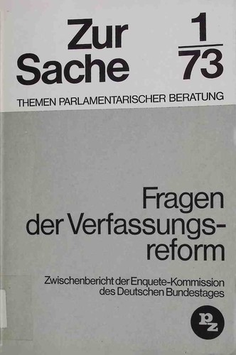 Fragen der verfassungsreform - fragen,