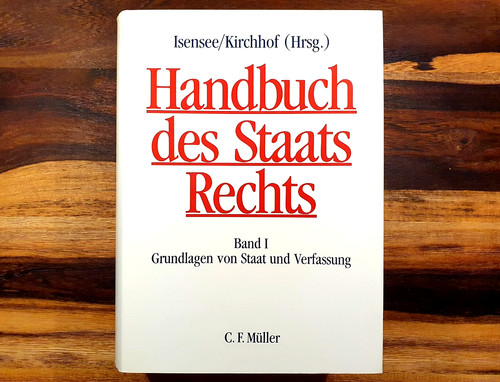 Handbuch des staatsrechts - handbuch,