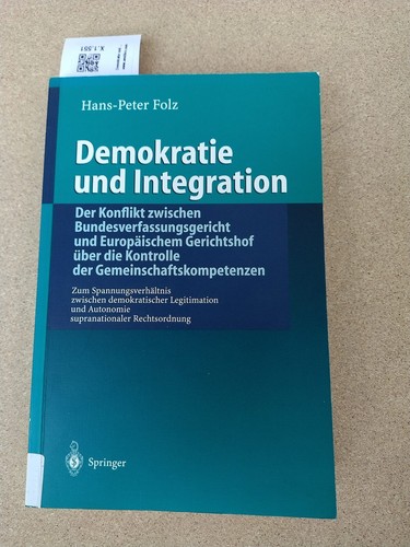 Demokratie und integration - und,