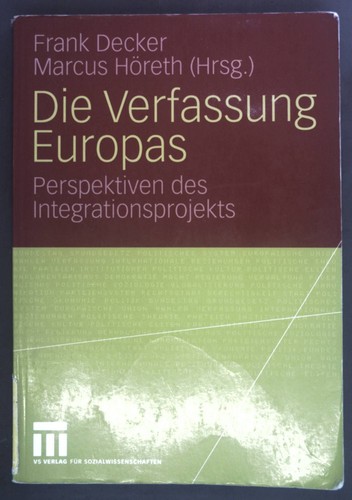 Die verfassung europas - verfassung,