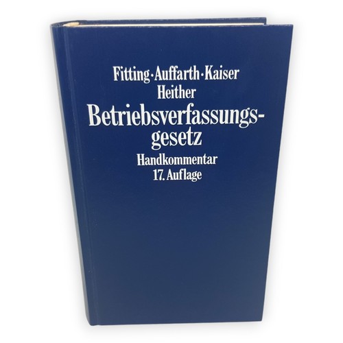 Betriebsverfassungsgesetz mit