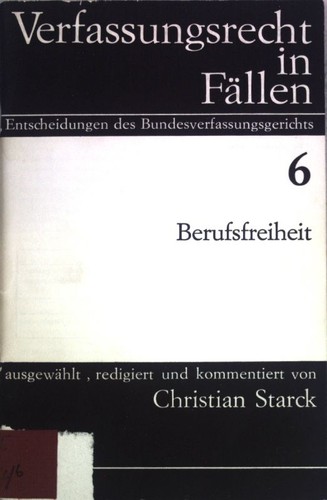 Berufsfreiheit