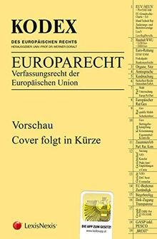 Kodex verfassungsrecht - kodex, eu-verfassungsrecht