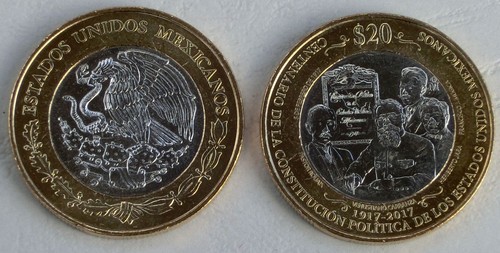 Mexiko mexico pesos 2017 - mexiko,