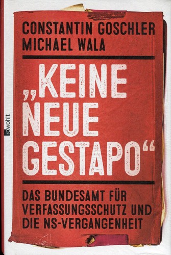 Keine neue gestapo - "keine, das